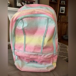 Lands end Kids ClassMate Large Backpack with initials AMS